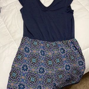 Short sleeve romper